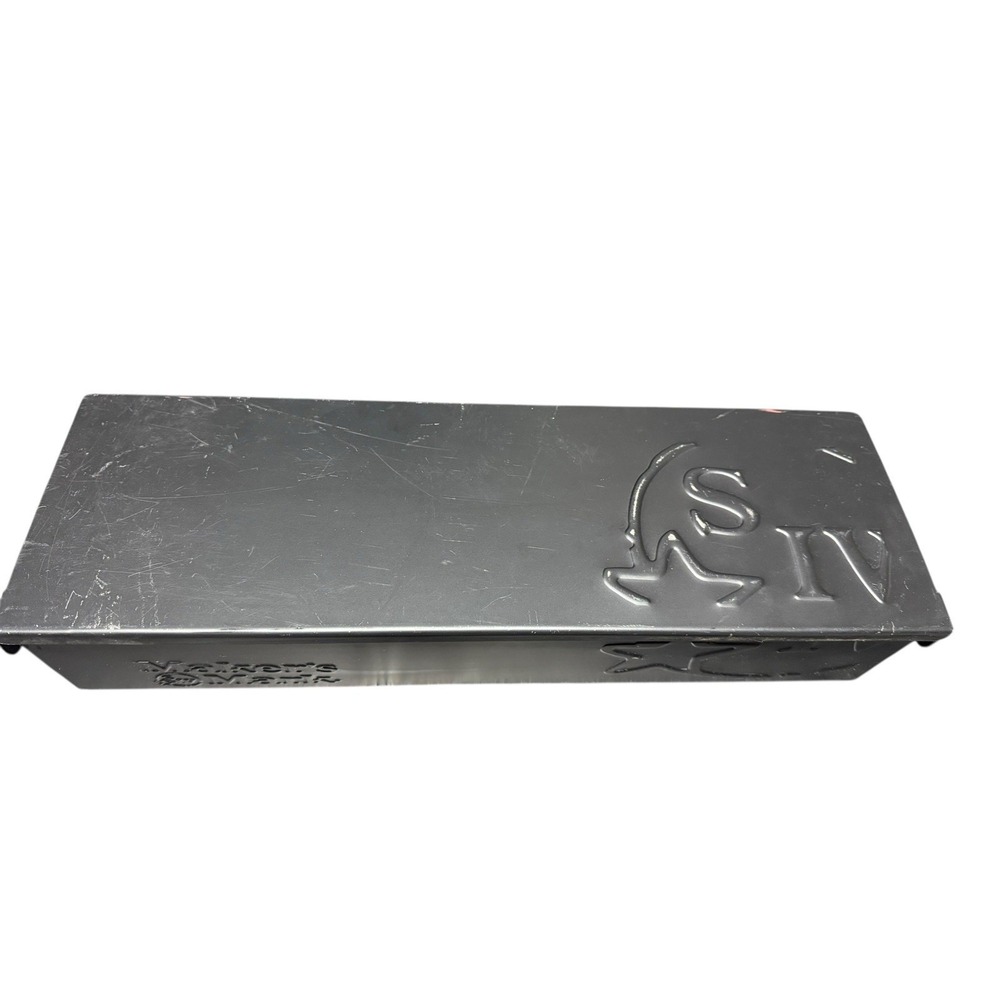Maker's Mark Metal Black Storage/Display Box for Condiments & Bar Tools